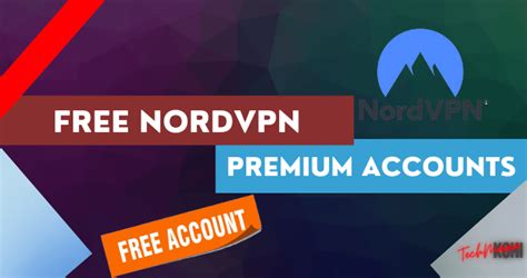 nordvpn free premium account